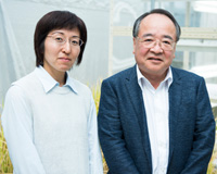 農学部 生物生産学 横山 正 教授（右） 大津直子 准教授（左）