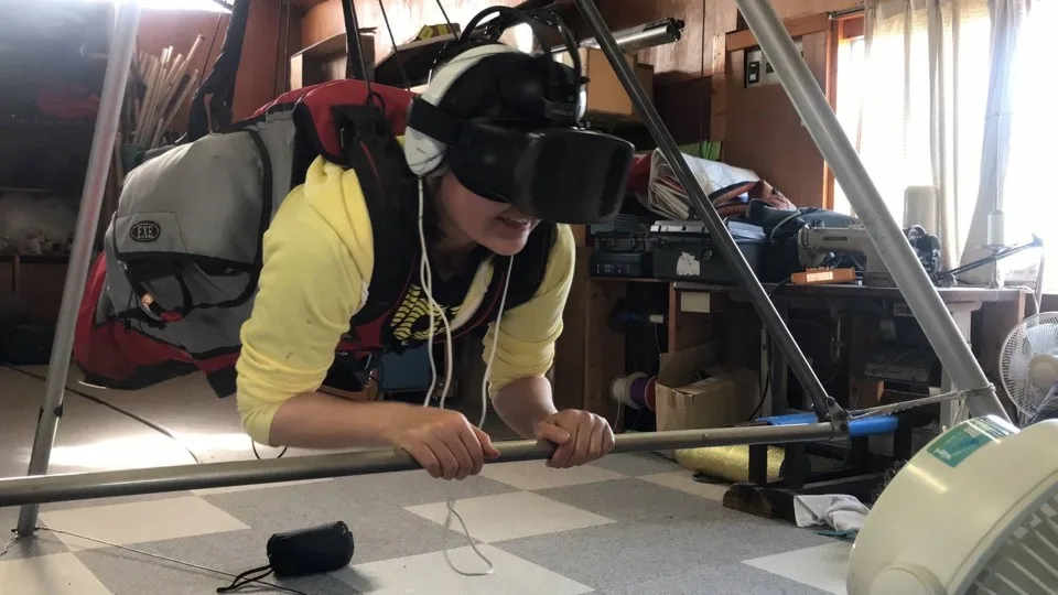 VRフライト体験