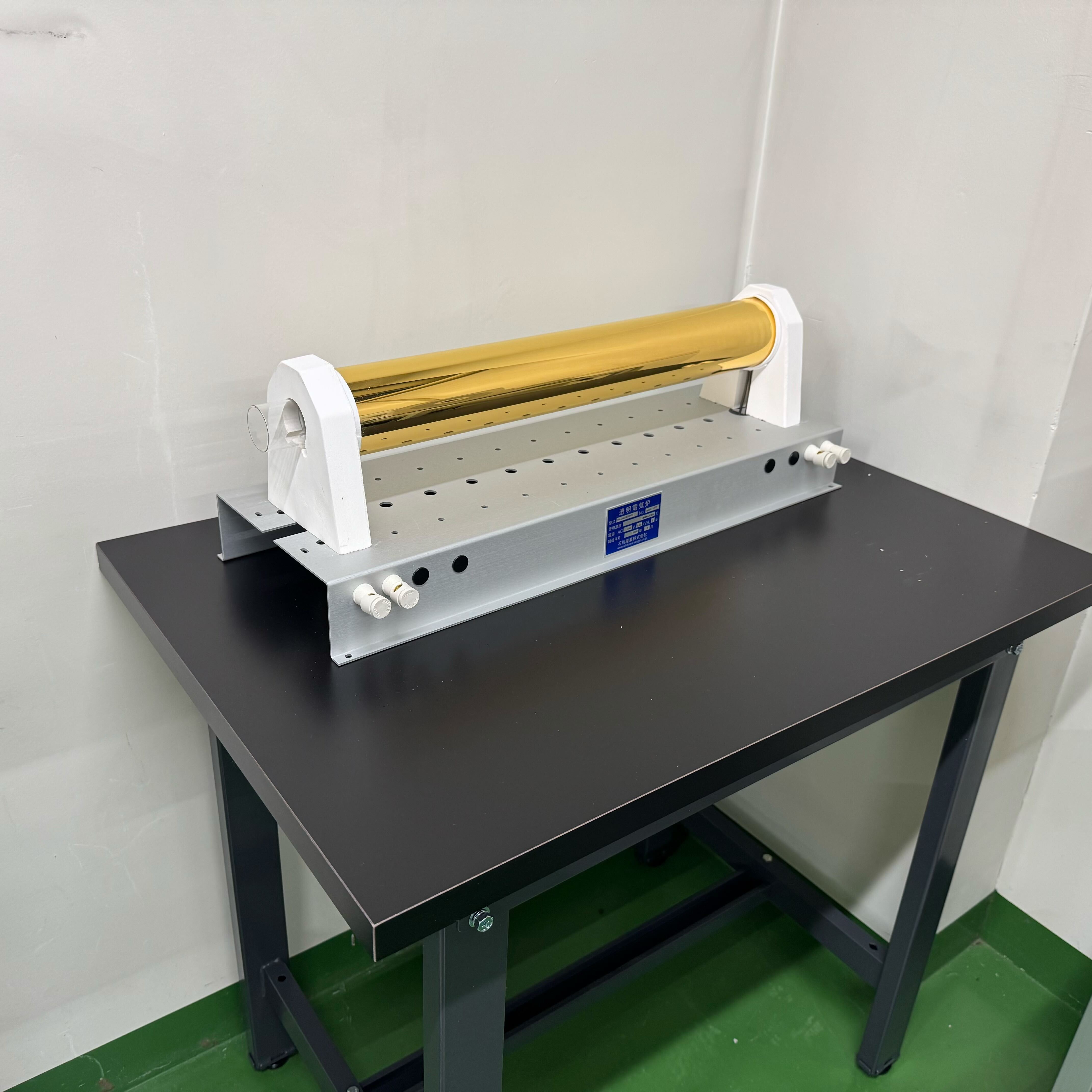 Two-zone transparent electric furnace gold furnace