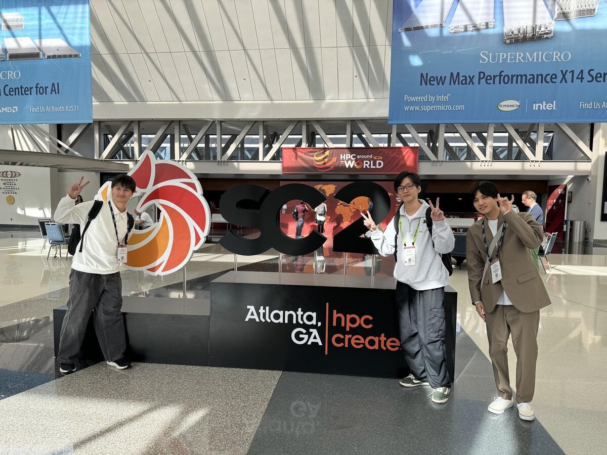 東北大学の学生の方々と