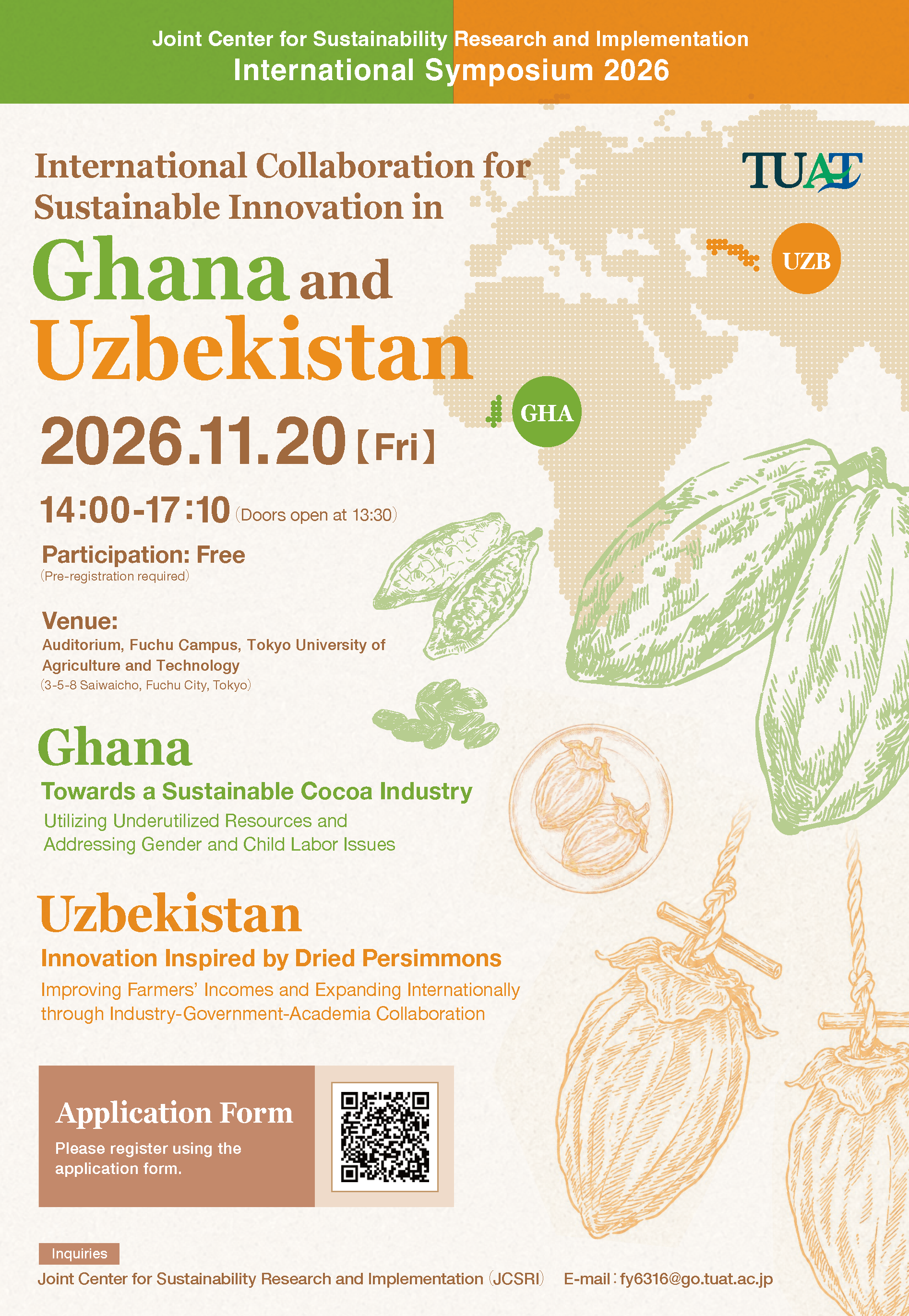 International Collaboration for Sustainable Innovation in Ghana and Uzbekistan