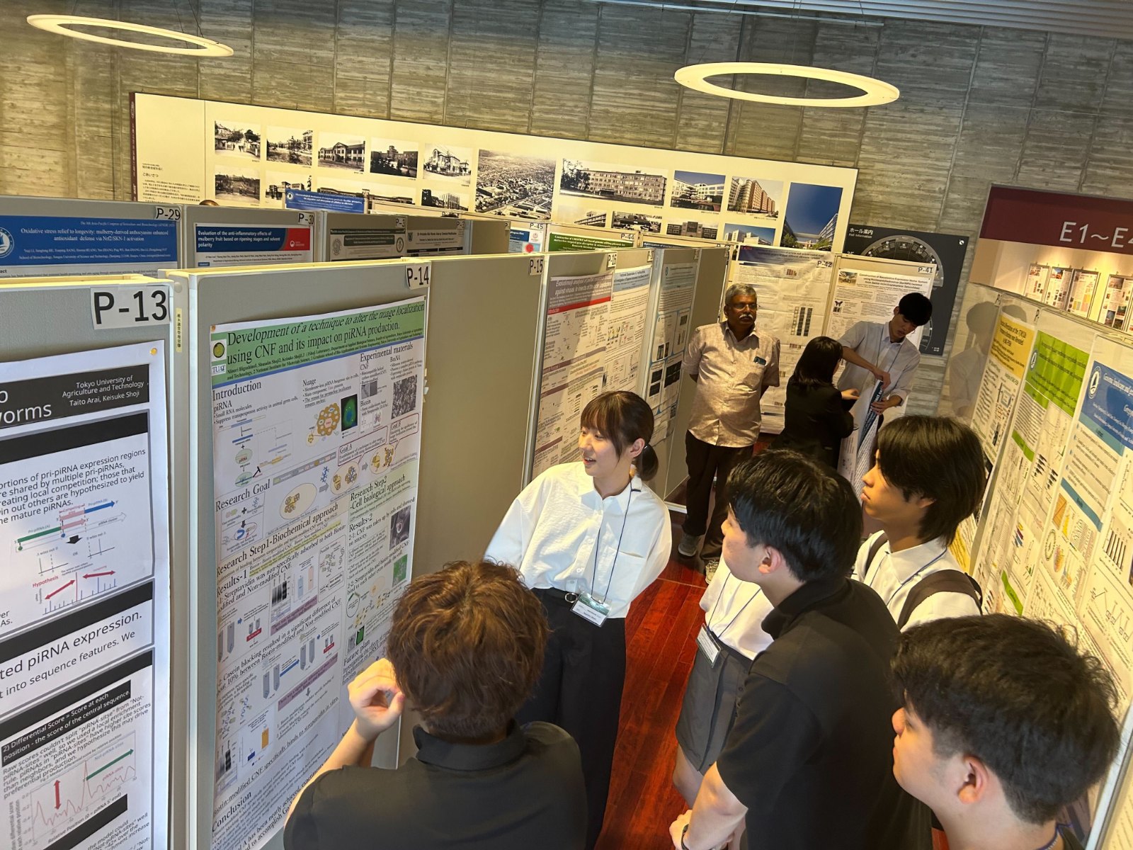 During the presentation