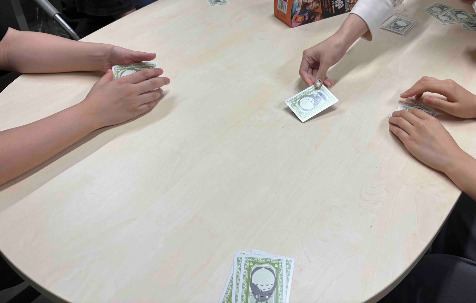 We had no choice but to play Old Maid